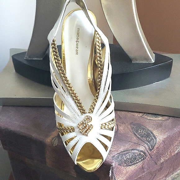 Rocawear Open Toe Slingback Size 9M - Picture 2 of 5